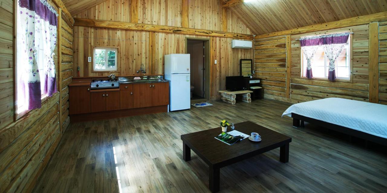 סאוגוויפו Jeju Joa Log Pension מראה חיצוני תמונה
