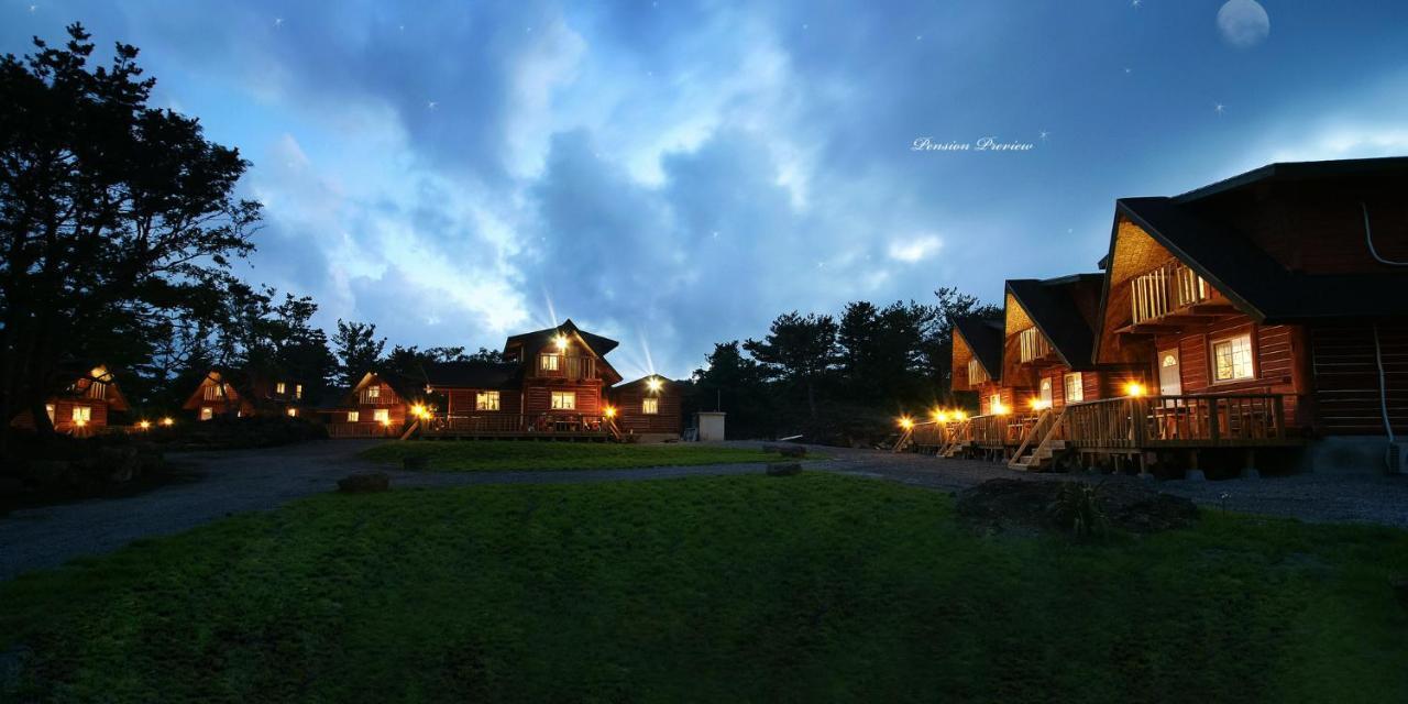 סאוגוויפו Jeju Joa Log Pension מראה חיצוני תמונה