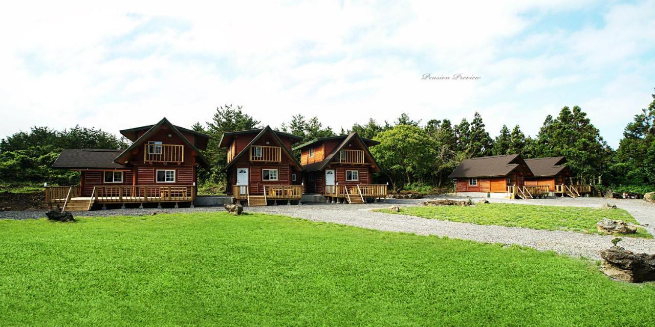 סאוגוויפו Jeju Joa Log Pension מראה חיצוני תמונה